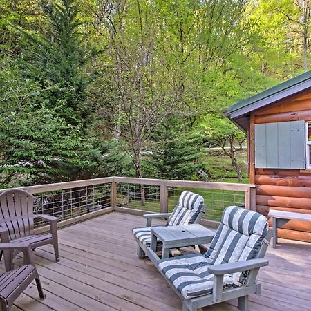 Bryson City Cabin With Fire Pit On Coopers Creek! Εξωτερικό φωτογραφία