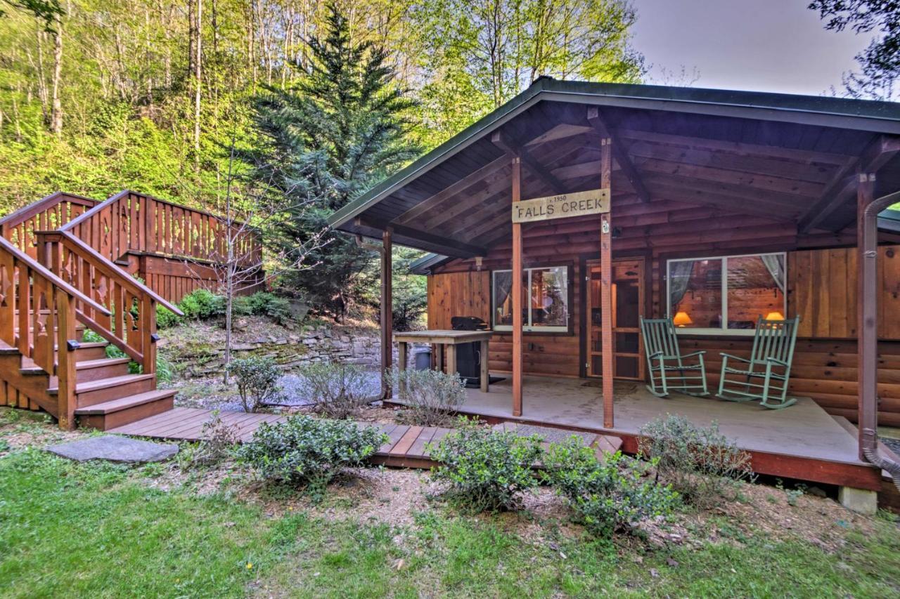 Bryson City Cabin With Fire Pit On Coopers Creek! Εξωτερικό φωτογραφία