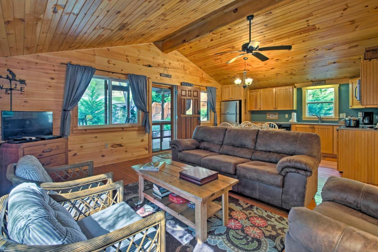 Bryson City Cabin With Fire Pit On Coopers Creek! Εξωτερικό φωτογραφία