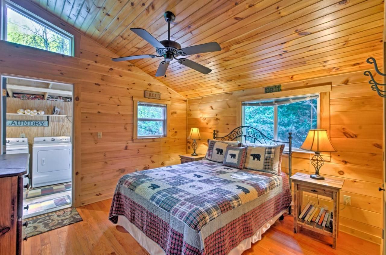 Bryson City Cabin With Fire Pit On Coopers Creek! Εξωτερικό φωτογραφία