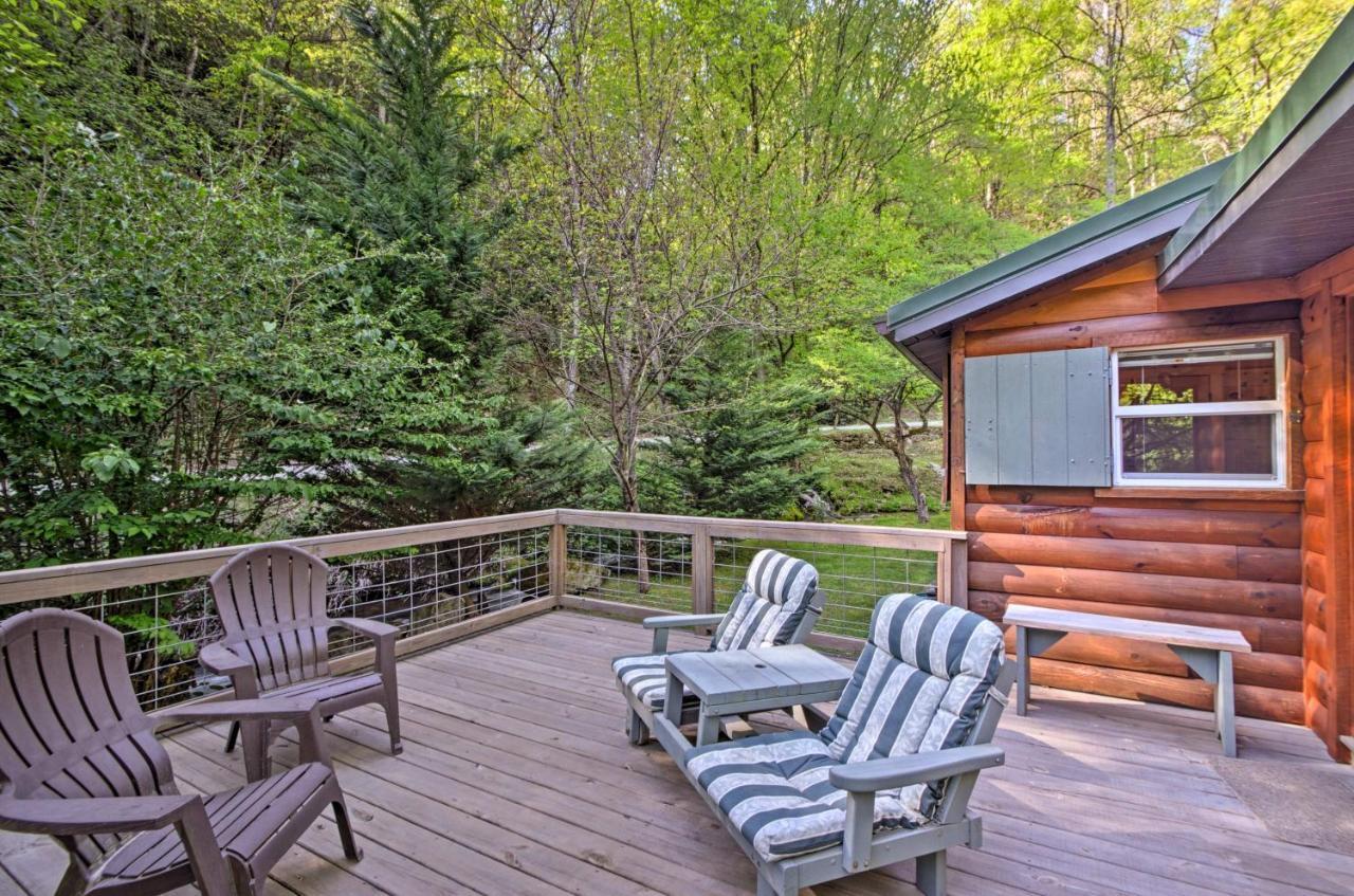 Bryson City Cabin With Fire Pit On Coopers Creek! Εξωτερικό φωτογραφία
