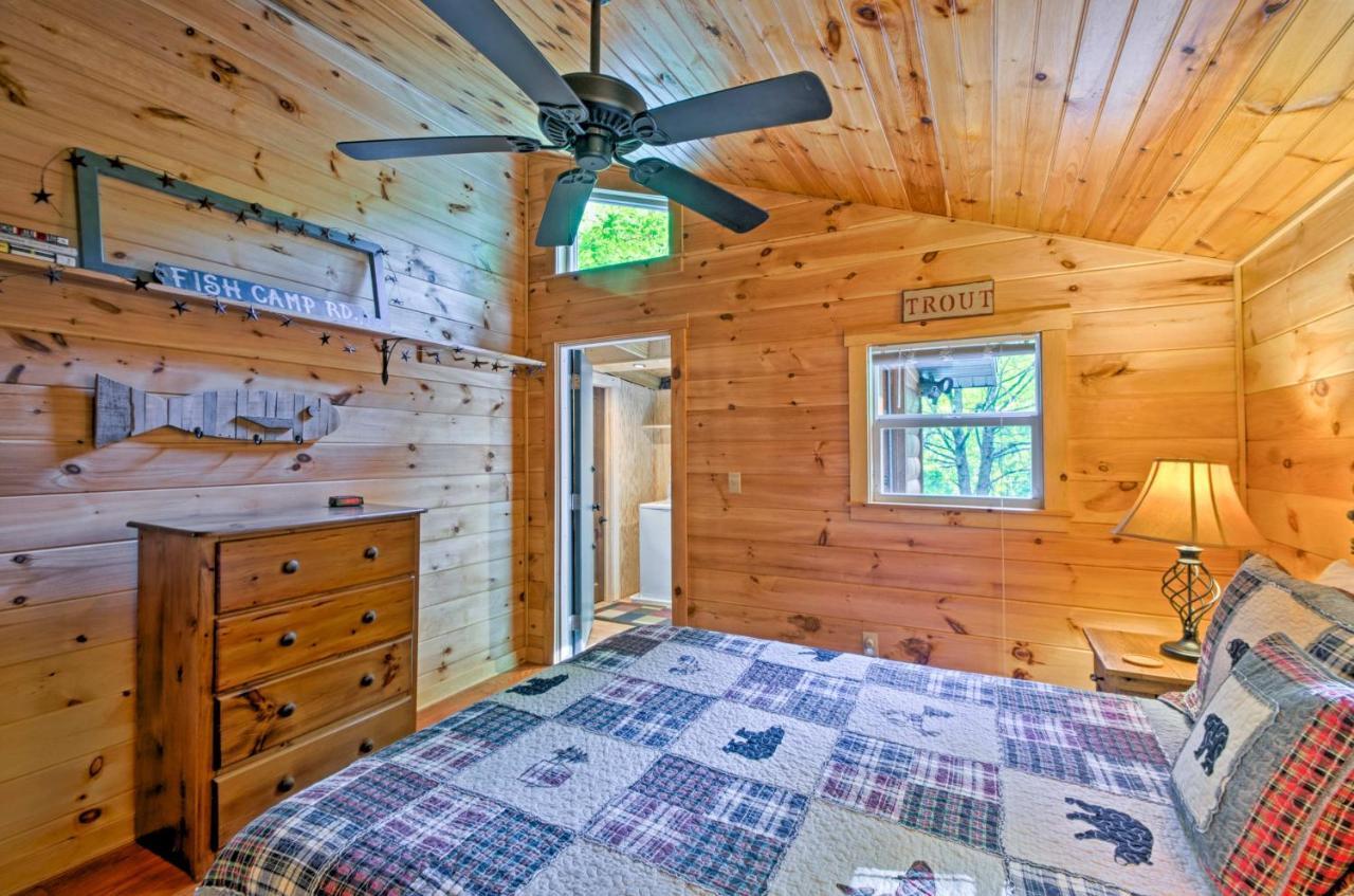 Bryson City Cabin With Fire Pit On Coopers Creek! Εξωτερικό φωτογραφία